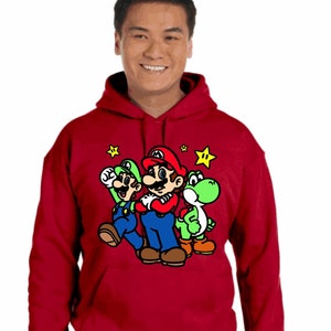 mario brothers sweatshirt
