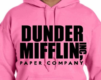 Dunder Mifflin Hoodie, Office Hoodie, Michael Scott Hoodie, Dunder Mifflin Sweatshirt, Office Sweatshirt, Michael Scott Sweatshirt, Hoodie