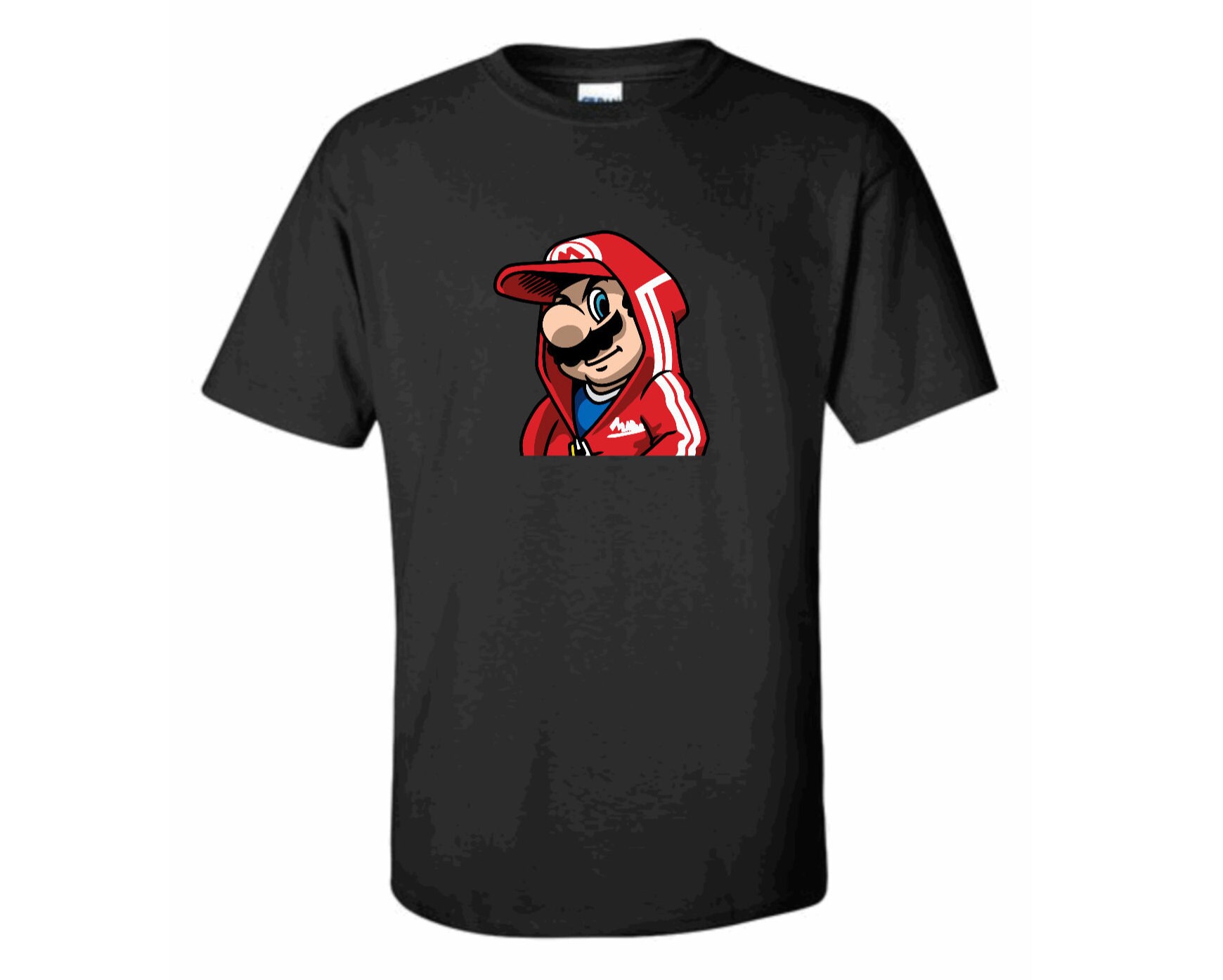 Mario Tshirt, Custom Tshirt, Super Mario Brothers Tshirt, Boy's T