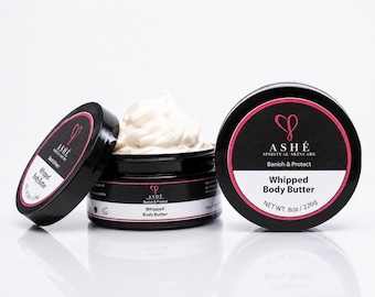 Banish & Protect Whipped Body Butter | Nourishing Hydrating Skin Care 8oz
