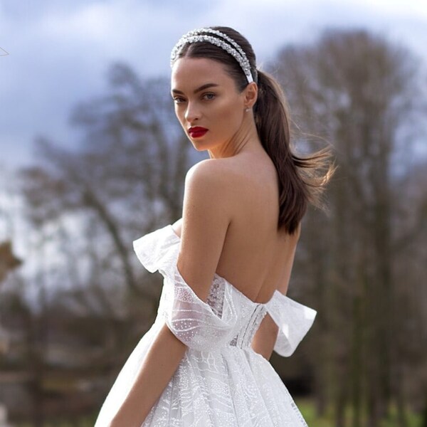 bridal headpieces etsy