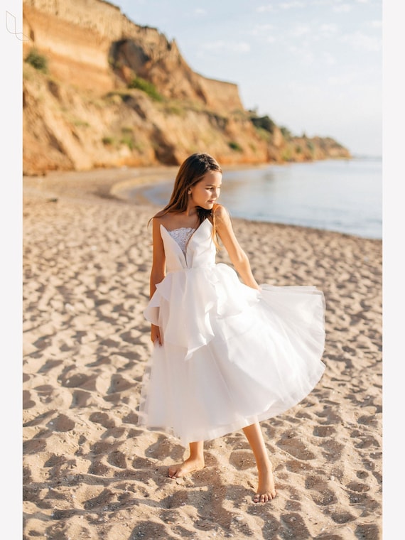 open lace back dress Adonis Mini Dress | White | Womens main image 1
