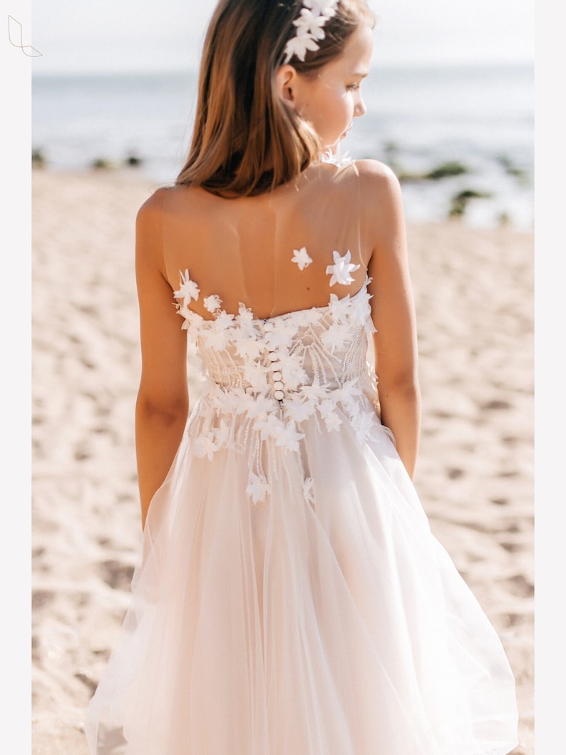 Ivory Flower Girl Dress Special Occasion Girls Dresses Etsy