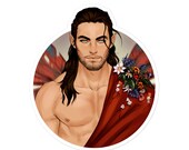 Davien - Married to Magic Character Sticker