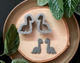 Dinosaur Clay Cutter Set: 1.25" Dino Earring Making
