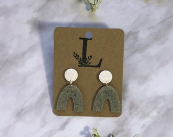 Mini Arch lightweight | hypoallergenic | Clay earrings