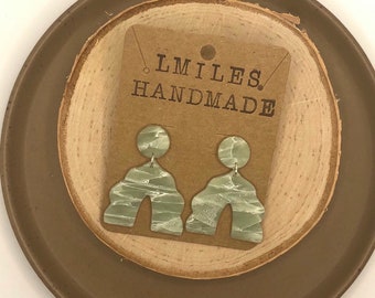 Handgemachte Ohrringe aus Polymer Clay: Leichter Statement-Schmuck