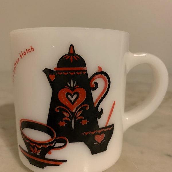 Vintage Kaffee klatch mug