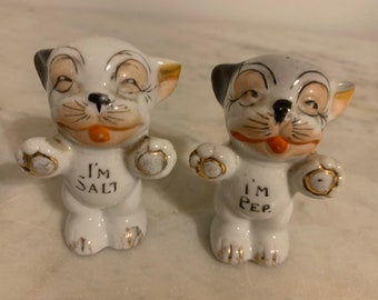 Bonzo dog salt and pepper shakers