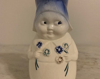 Blue Ridge Pottery Blue Woman Pitcher