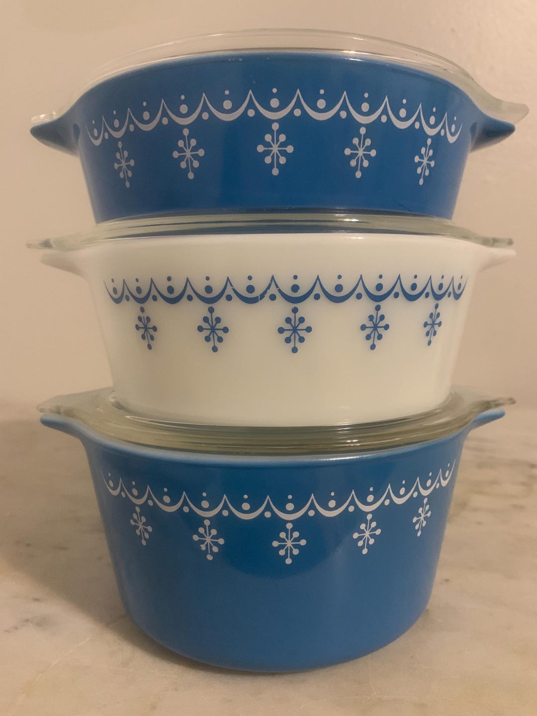 Snowberry Pyrex Pattern Pyrex Snowflake Garland - Etsy