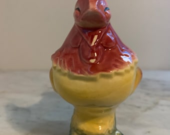 Vintage rooster planter