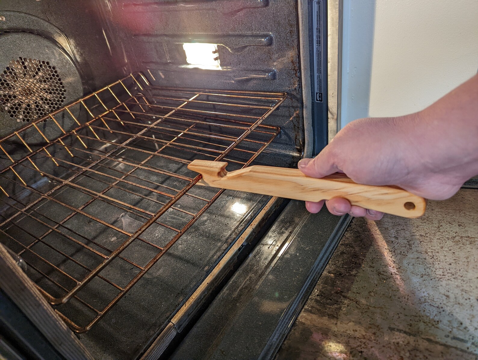 DIGITAL FILE Oven Rack Push Pull Stick Hot Rack Handle Cooking Etsy