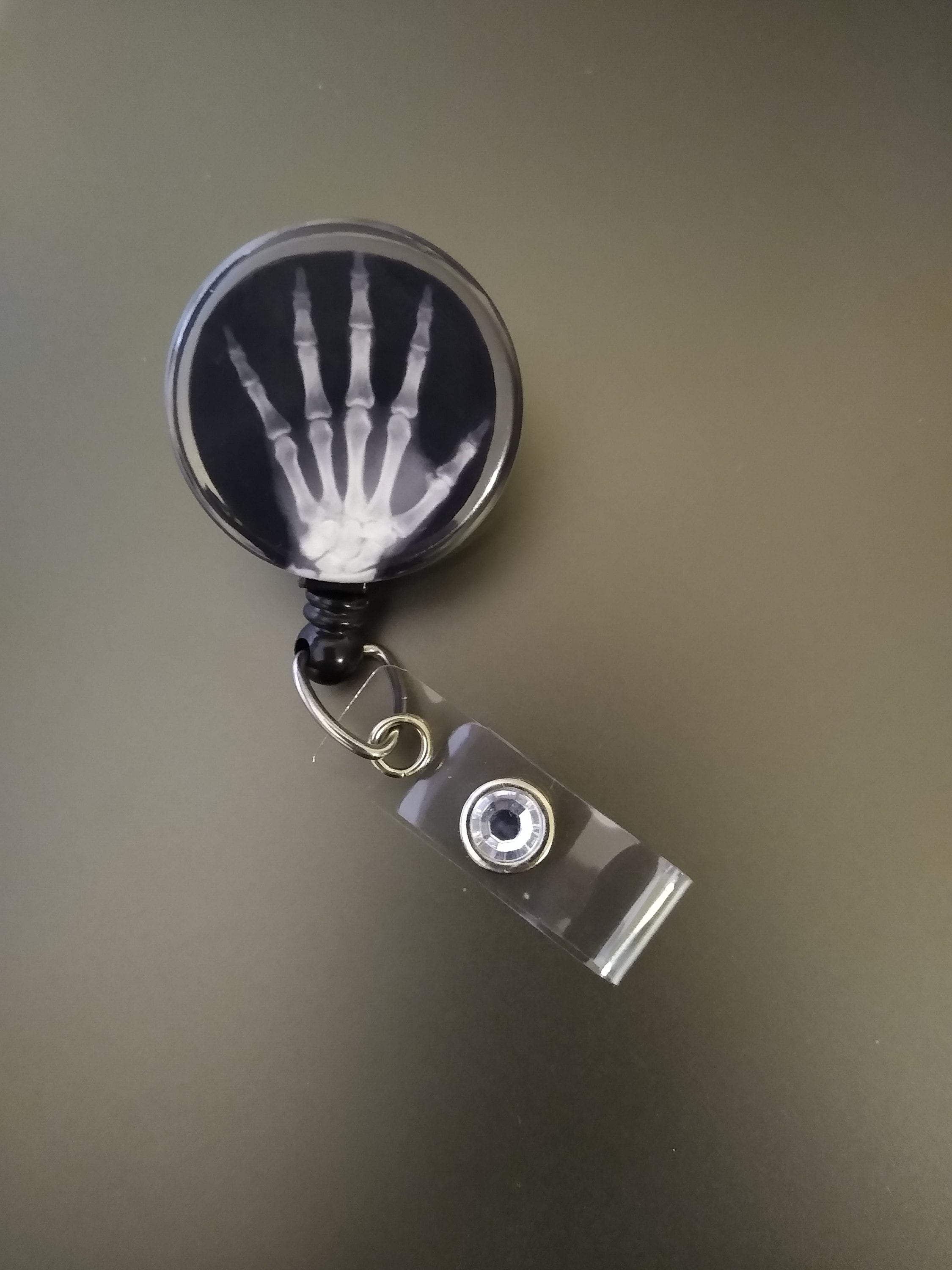 Radiology Hand Retractable Badge Reel Badge Holder ID Etsy Nederland