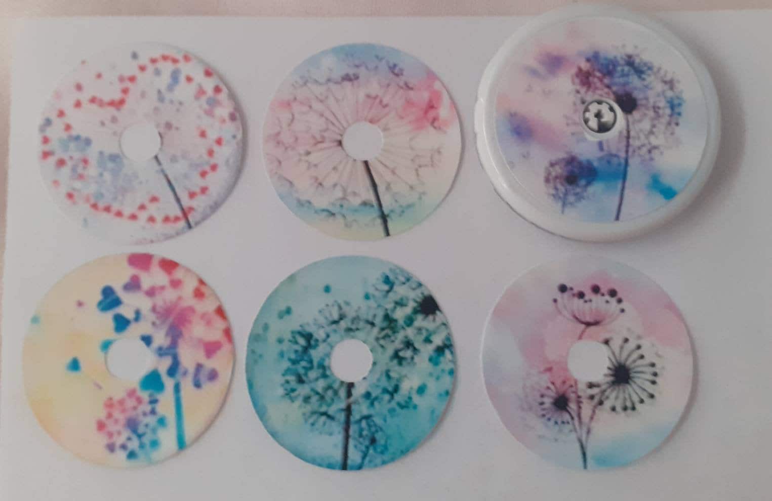 X 6 Freestyle Libre stickers