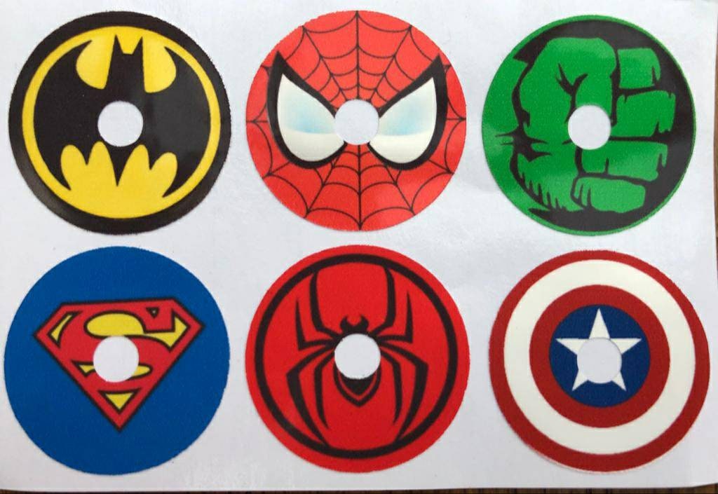 X 6 Hero Freestyle Libre stickers
