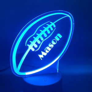 Custom LED Football Night Light 3D LED Acrylic Lamp