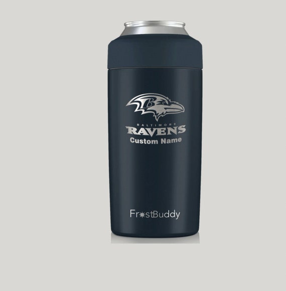 Frost Buddy - Baltimore Ravens Custom Engraved Can Cooler Fits