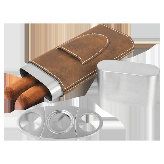 Buy San Francisco 49ers Personalized Cigar Case and Cutter - Custom  Engraved Leather and Steel Cigar Case Online in India