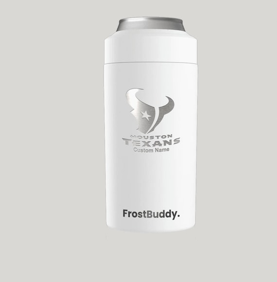 Frost Buddy - Houston Texans Custom Engraved Can Cooler Fits 12oz