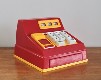 retro cash register toy