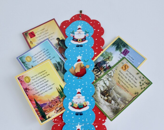 Vintage Christmas Card Holder 