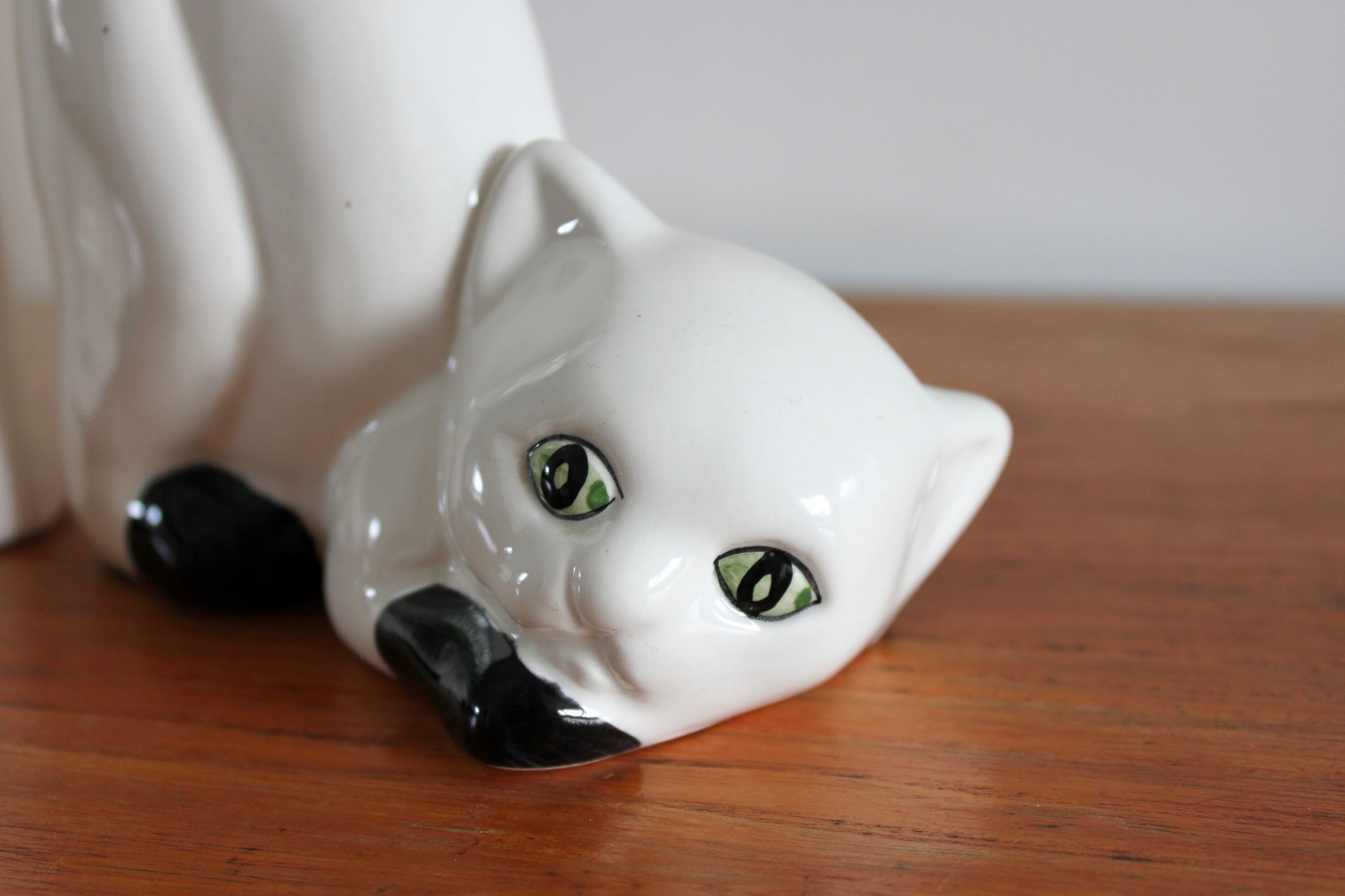 Ceramic Cat Bookends Ceramic Bookends Vintage Bookends Cat Etsy UK