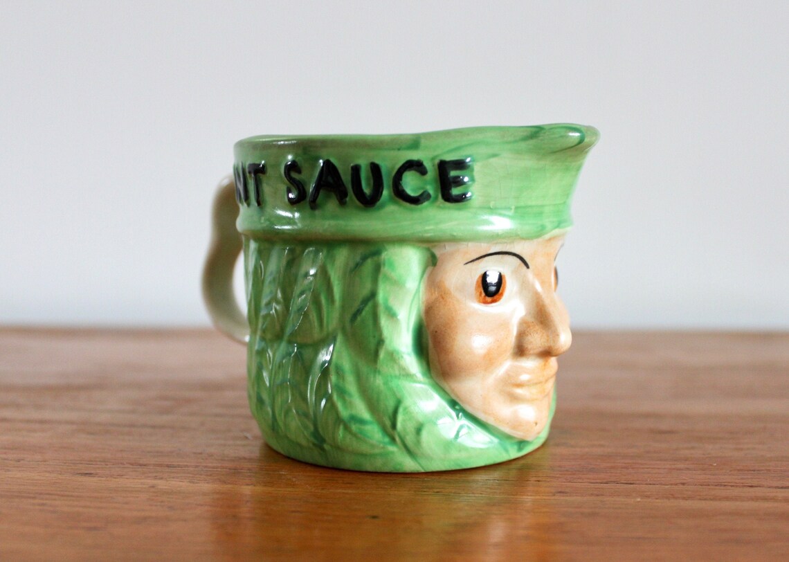 RARE Mint Sauce Face Jug by Price and Kensington Made in Etsy