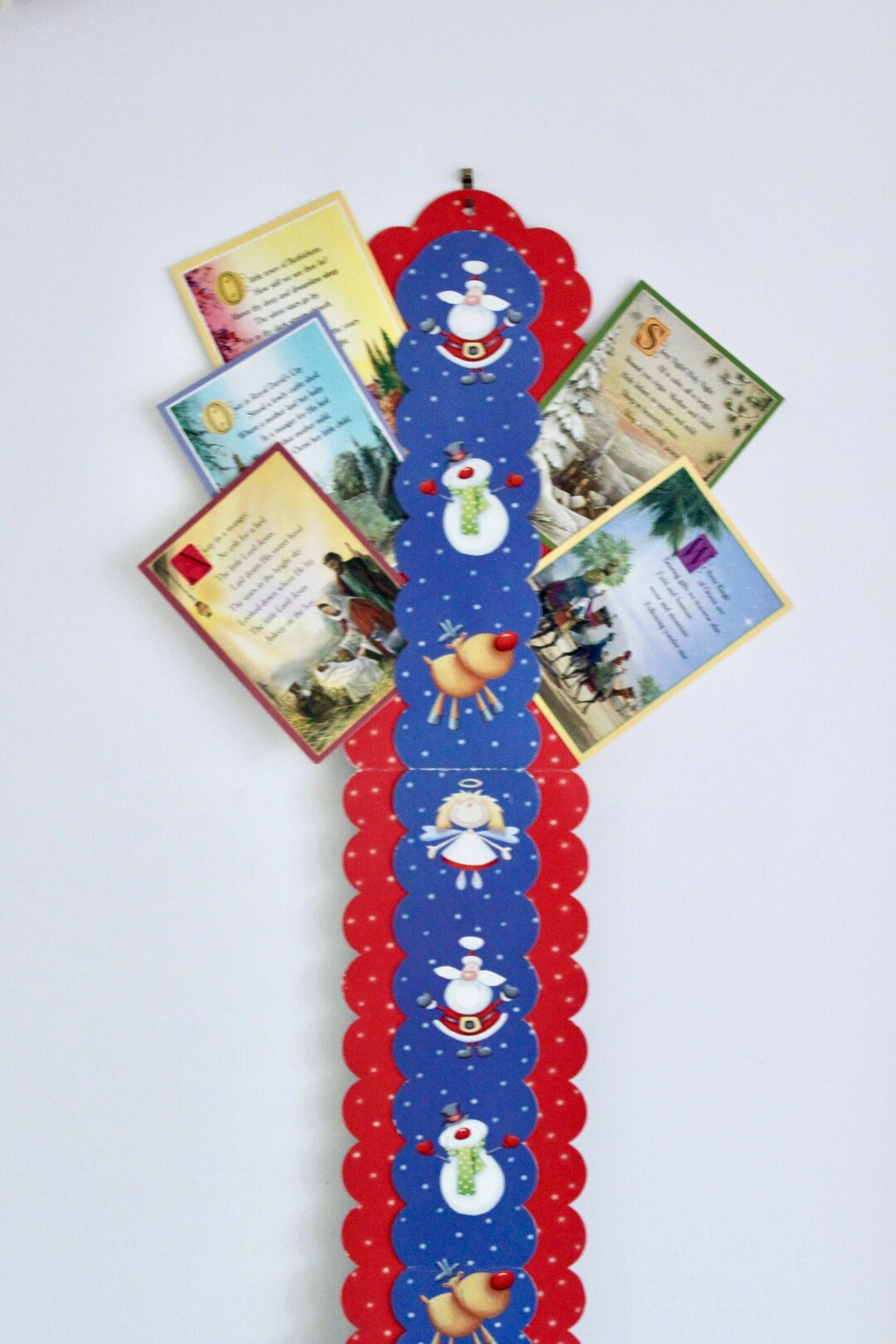 Vintage Christmas Card Holder 