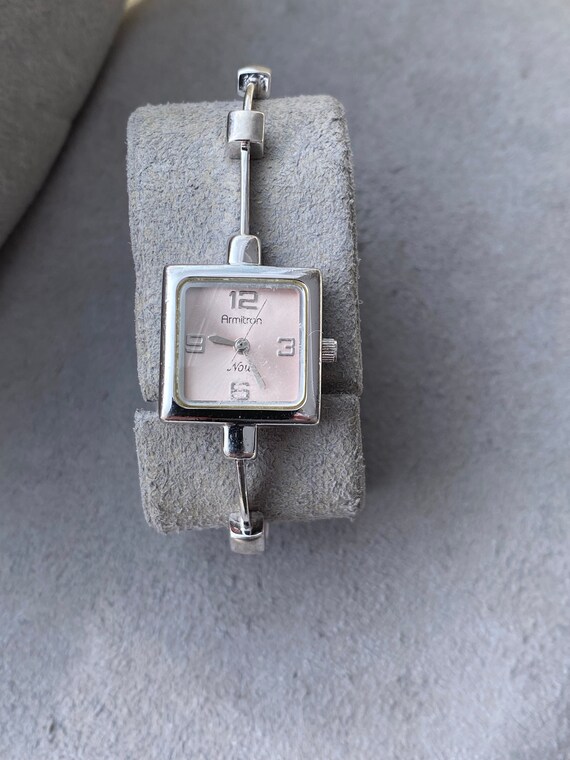 Armitron Now Silvertone Watch - image 4