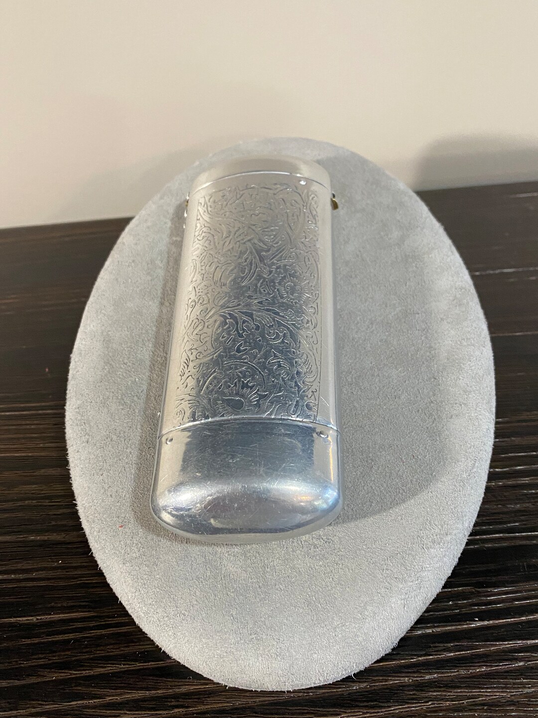 1920's Aluminum Eyeglass Case Etsy