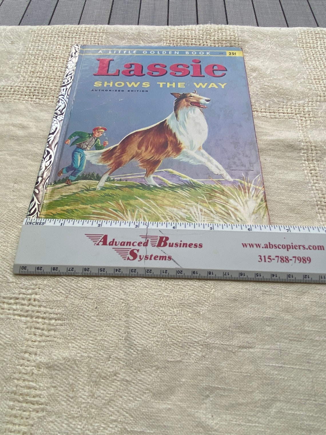 First Edition A Lassie Shows the Way A Little Golden