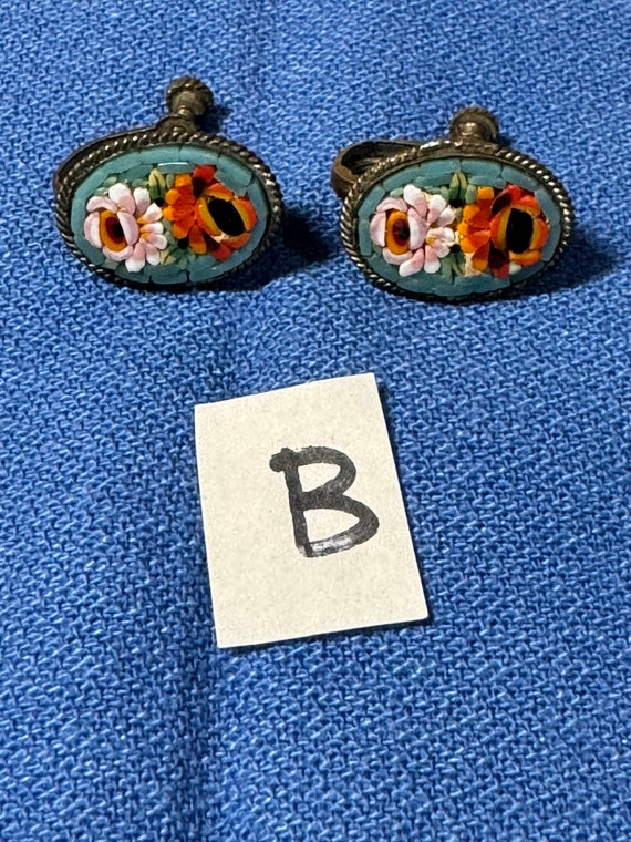 Choice of Mini Mosaic Earrings - image 6