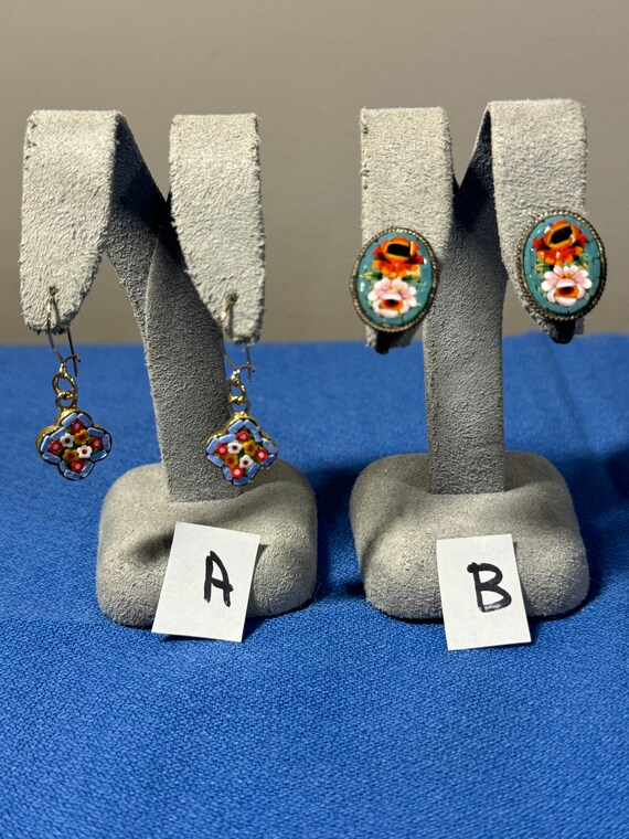 Choice of Mini Mosaic Earrings - image 2