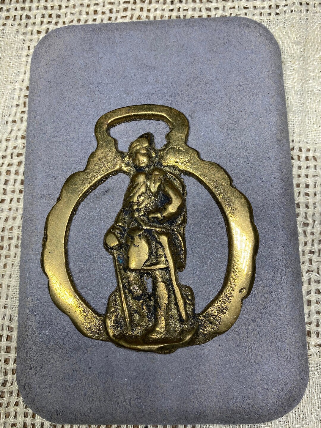 2 Vintage Goldtone Horse Bridle Ornaments Etsy UK