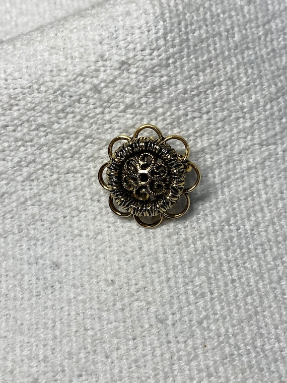 Vintage Freirich Gold Tone Brooch