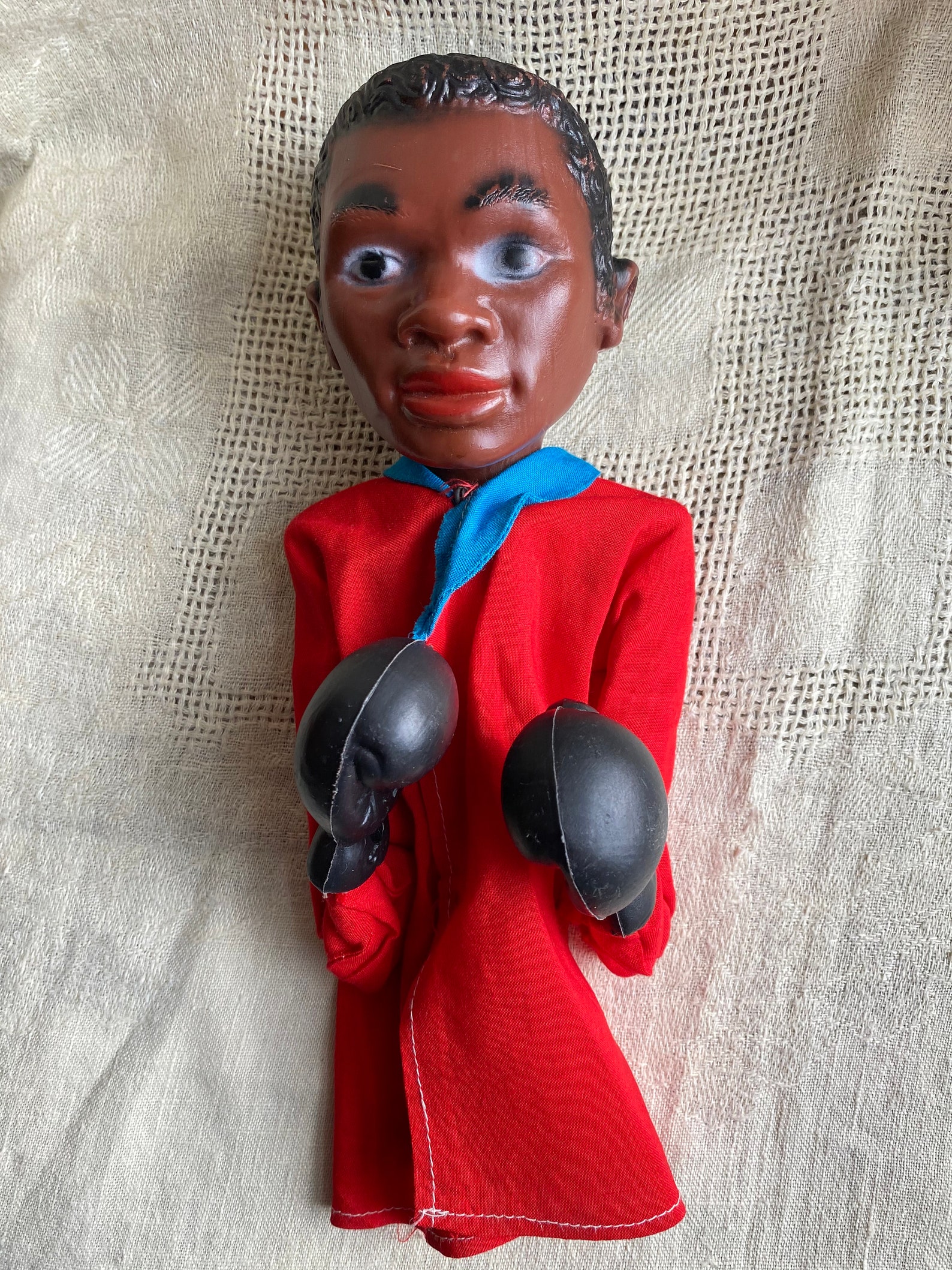 boxer hand puppet