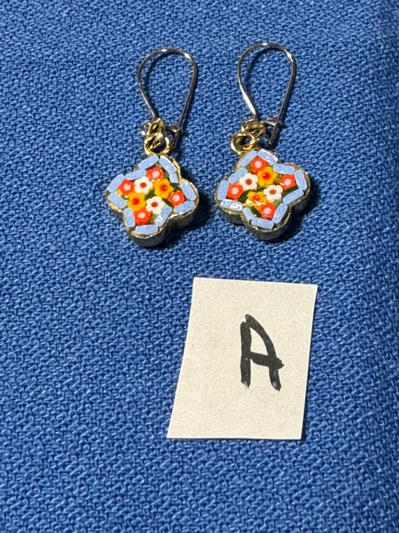 Choice of Mini Mosaic Earrings - image 4