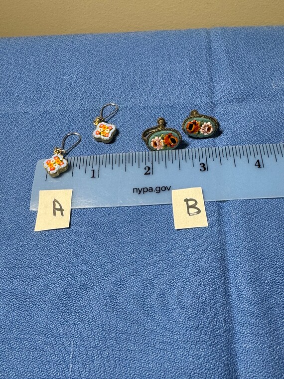 Choice of Mini Mosaic Earrings - image 8