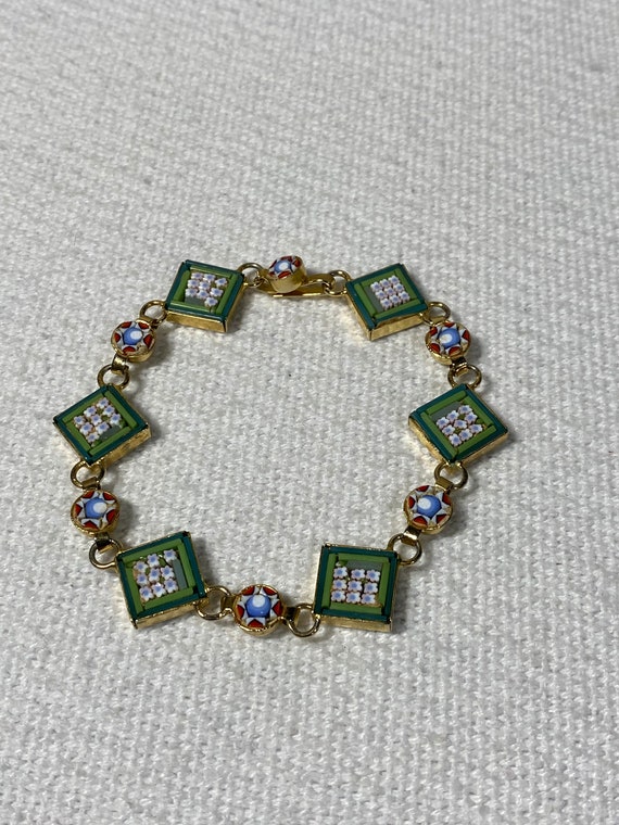 Vintage Mosaic Bracelet