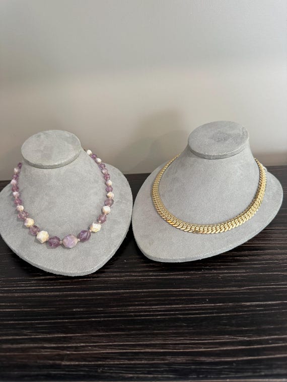 Two West Germany Choker Necklaces