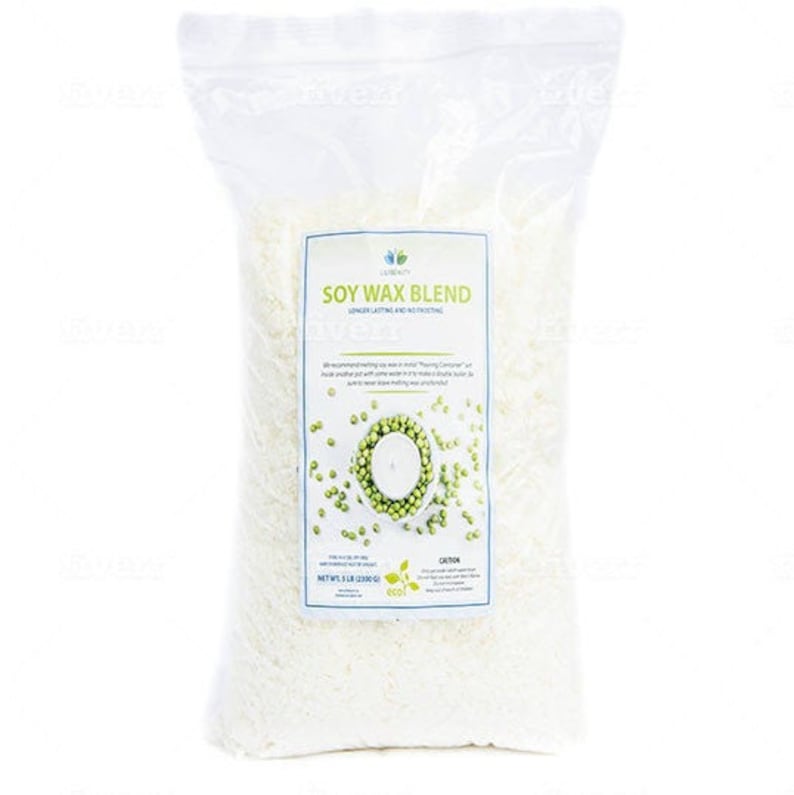 5 Lbs Organic Soy Wax Flakes free Shipping Etsy Canada