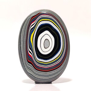 Cabochon Fordite Detroit Agate forme ovale concepteur coloré Fordite pierres précieuses en vrac pour la fabrication de bijoux