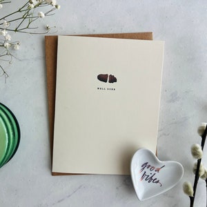 Karta z gratulacjami | Prezent Punny | Minimalistyczny