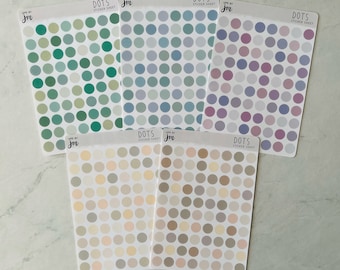 SALLYFASHION 9 Rolls Colored Dot Stickers - 1 Inch Circle Labels For Pricing, Organizing, School & Home (500 Per Roll) - View #11