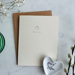 Proost op jou | Viering woordspeling wenskaart | Minimalistisch