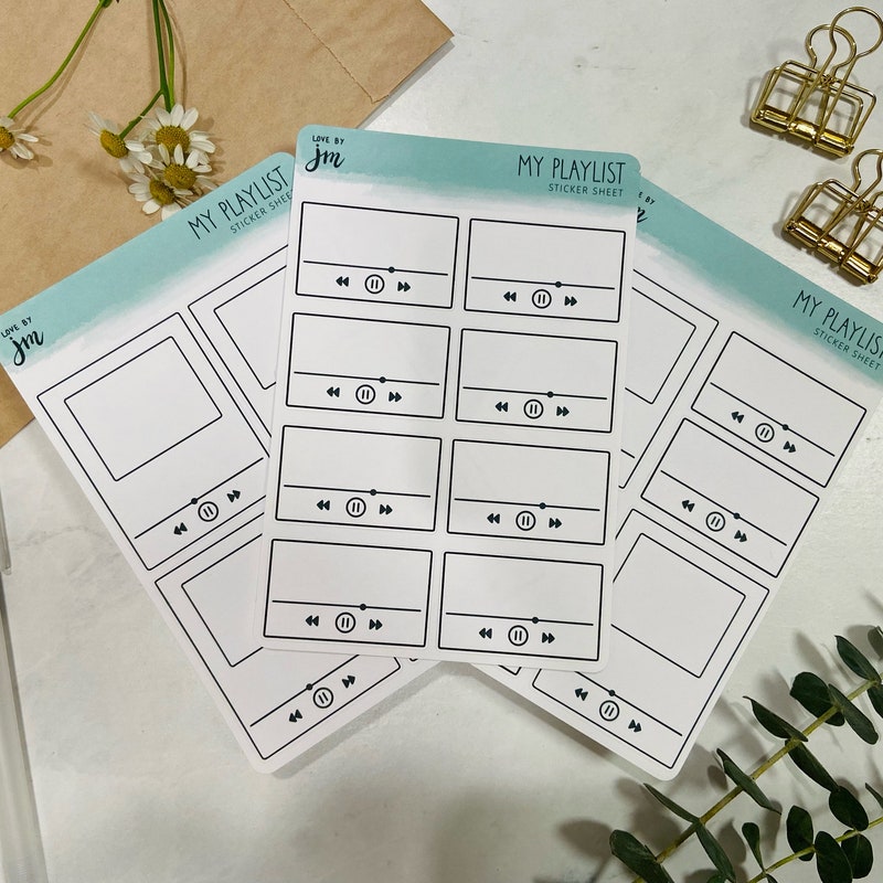 Now Playing Stickers - Etsy