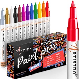 Pens - POSCA MOP'R PCM-22 8C ASSORTED PACK 8 285676000 - Artstat - Art &  Craft Materials