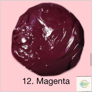 ALVA & GO Heat Set Lack, 5 ml Farbe 12. MAGENTA ( Magenta )