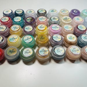 Bundle of 36 ALVA & GO Heat Set Paint, 5 ml